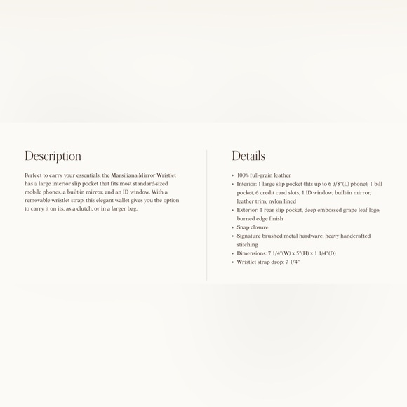 Patricia Nash Marsiliana Mirror Wristlet, NWT - Picture 12 of 12